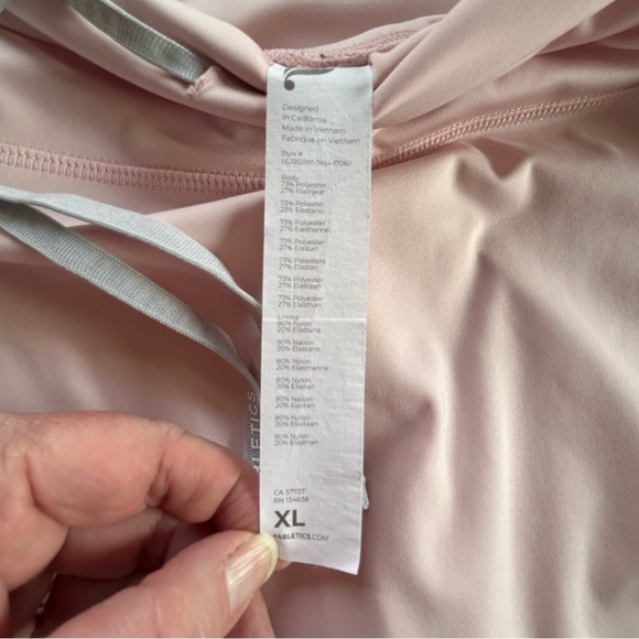 Fabletics Soft Shell Run Anywhere Motion365 High Waisted Leggings Size XL - Picture 9 of 13